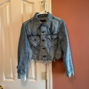 ABLE the naibi cropped jean jacket